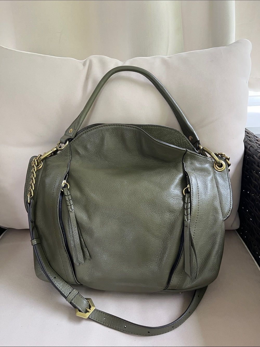 Women’s orYany Danielle Italian Leather Shoulder Bag